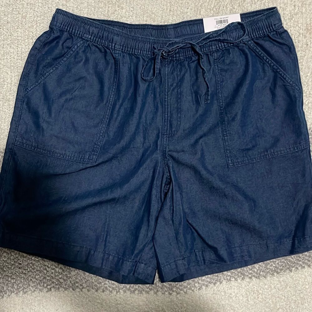 NWT- Style & Co. - 1X, 2X & 3X. Chambray Short